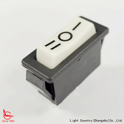 신뢰성 높은 공장 라이트 컨트리 R4 로커 스위치, 33 * 15mm, ON OFF ON, 16A 250V, UL/VDE, 부엌용품