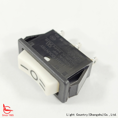 신뢰성 높은 공장 라이트 컨트리 R4 로커 스위치, 33 * 15mm, ON OFF ON, 16A 250V, UL/VDE, 부엌용품