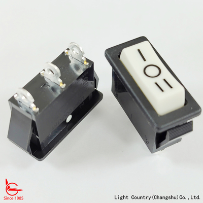 신뢰성 높은 공장 라이트 컨트리 R4 로커 스위치, 33 * 15mm, ON OFF ON, 16A 250V, UL/VDE, 부엌용품
