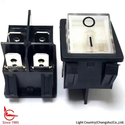 좋은 품질의 흰색 켜져 있는 오프 로커 스위치 소켓, 32*25mm, VDE/TUV/UL