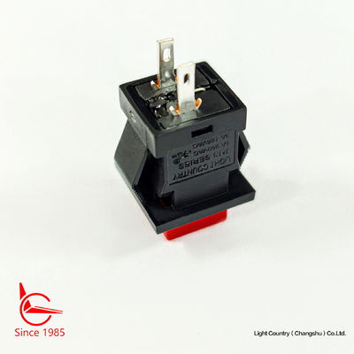 작은 크기의 빨간색 버튼 전기 스위치, 14mm*14mm, ON OFF, UL VDE ENEC