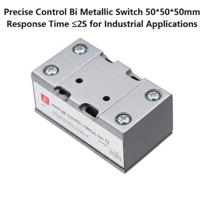 Precise Control Bi Metallic Switch 50*50*50mm Response Time ≤2S for Industrial Applications